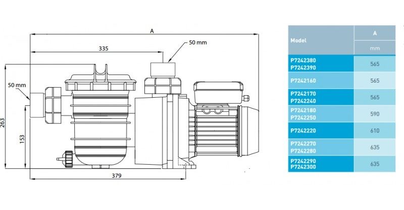 Насос Swimmey 0,18 kw; 1 phase P7242380 фото