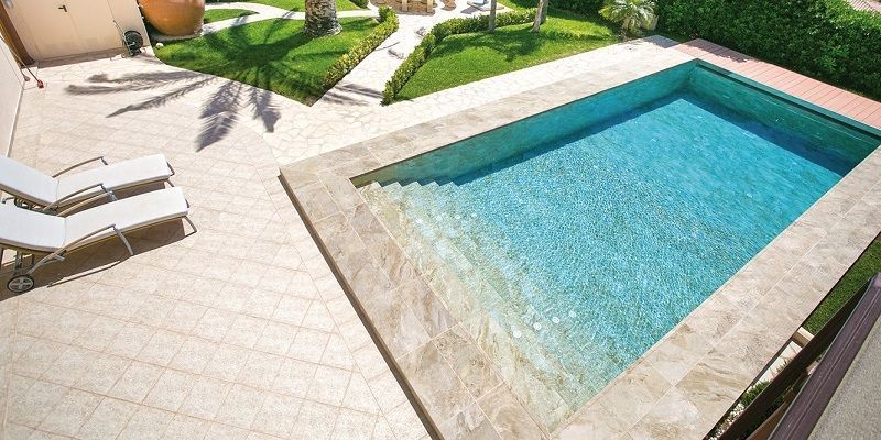 Бортова керамічна плитка MIKONOS, 700х450 (2 сторони фарбування), шт M-517 фото