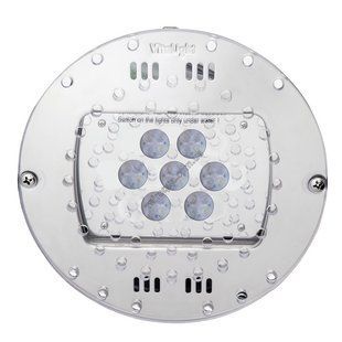 Подводный светодиодный прожектор в дно Vitalight Power-LED 3.0 28/4, 24В, 230 мм, V4A, белый 6000K, 14 900 lumen 4.44610120 фото